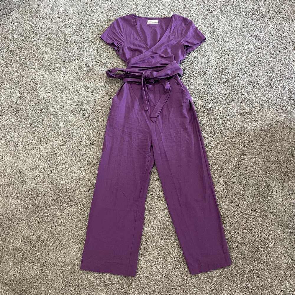 Urban Outfitter's Purple Jumpsuit